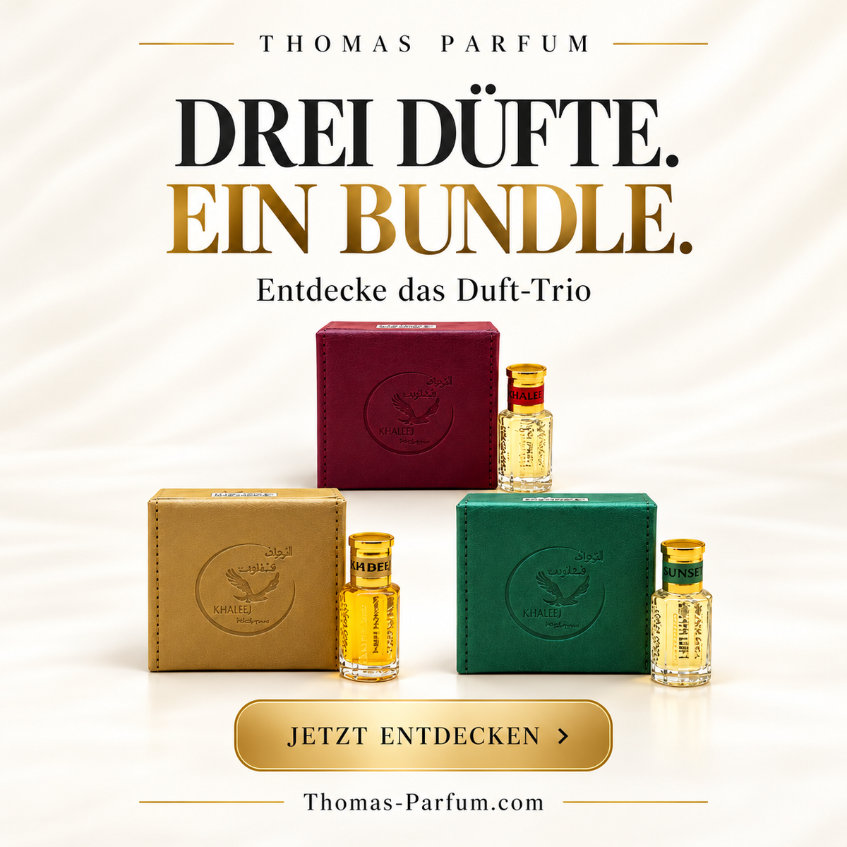 Ajwaa Perfume Oil Bundle 3 für 2