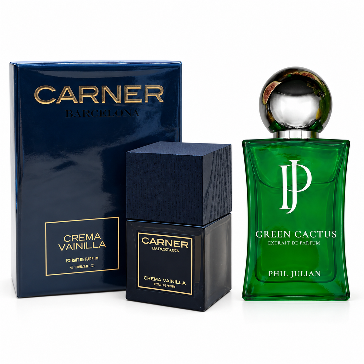 Green Vanilla Bundle – Green Cactus & Crema Vainilla