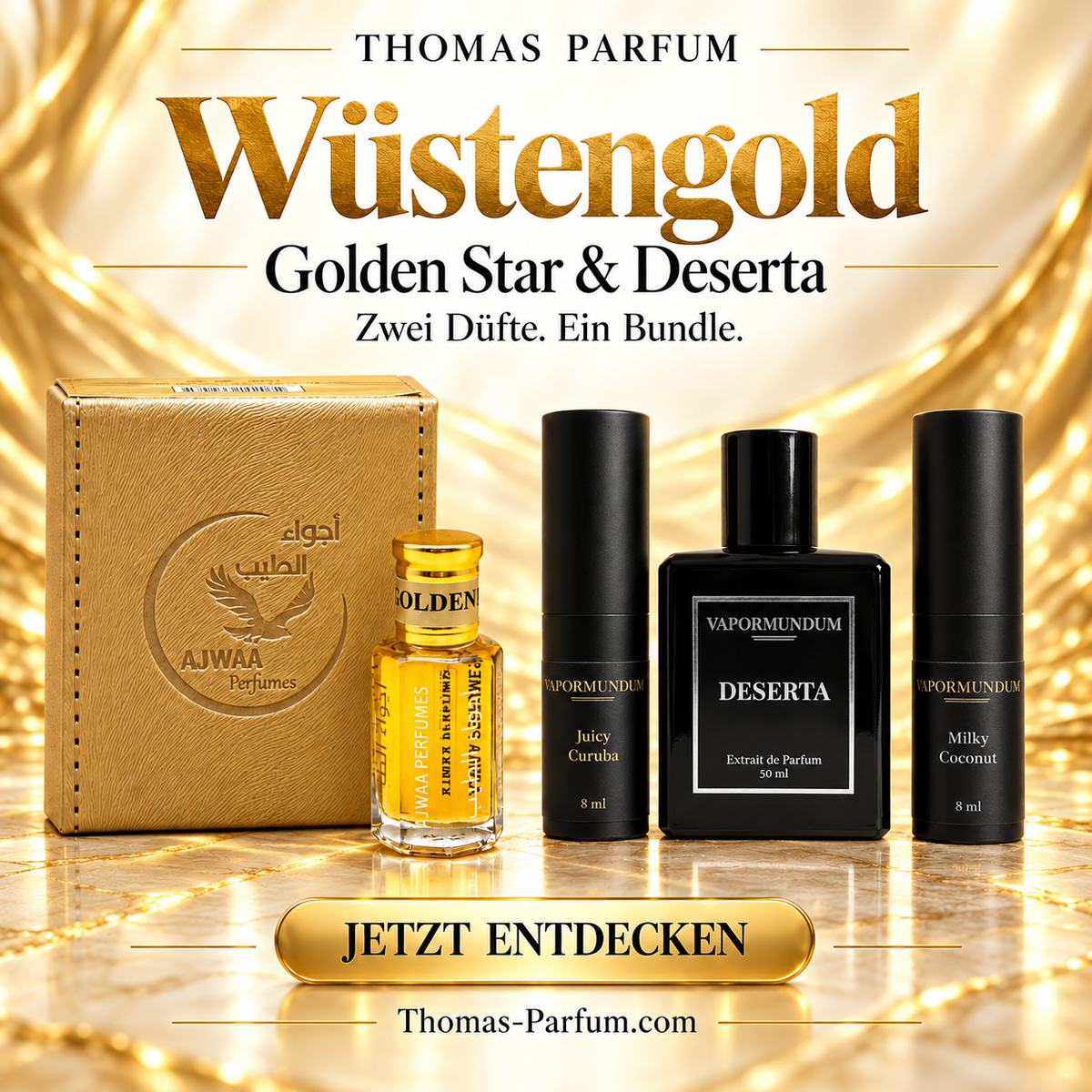 Wüstengold Bundle - Deserta & Golden Star Perfume Oil