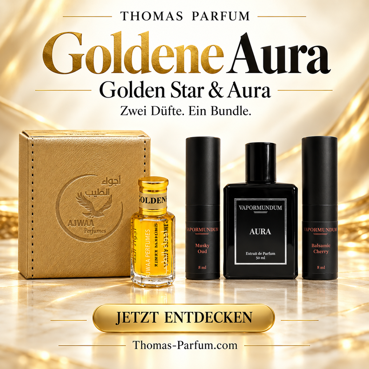 Goldene Aura Bundle - Aura & Golden Star Perfume Oil
