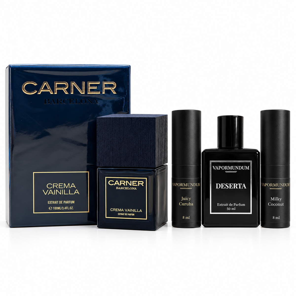 Vanille Oase Bundle - Deserta & Carner Barcelona Crema Vainilla